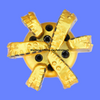 6 1/2 " PDC Bits 5 Blades drilling bit steel tooth oil drilling tools