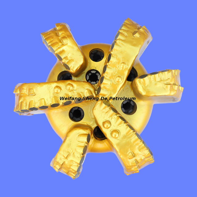 12 1/4 " PDC Bits 6 Blades drilling bit steel tooth oil drilling tools